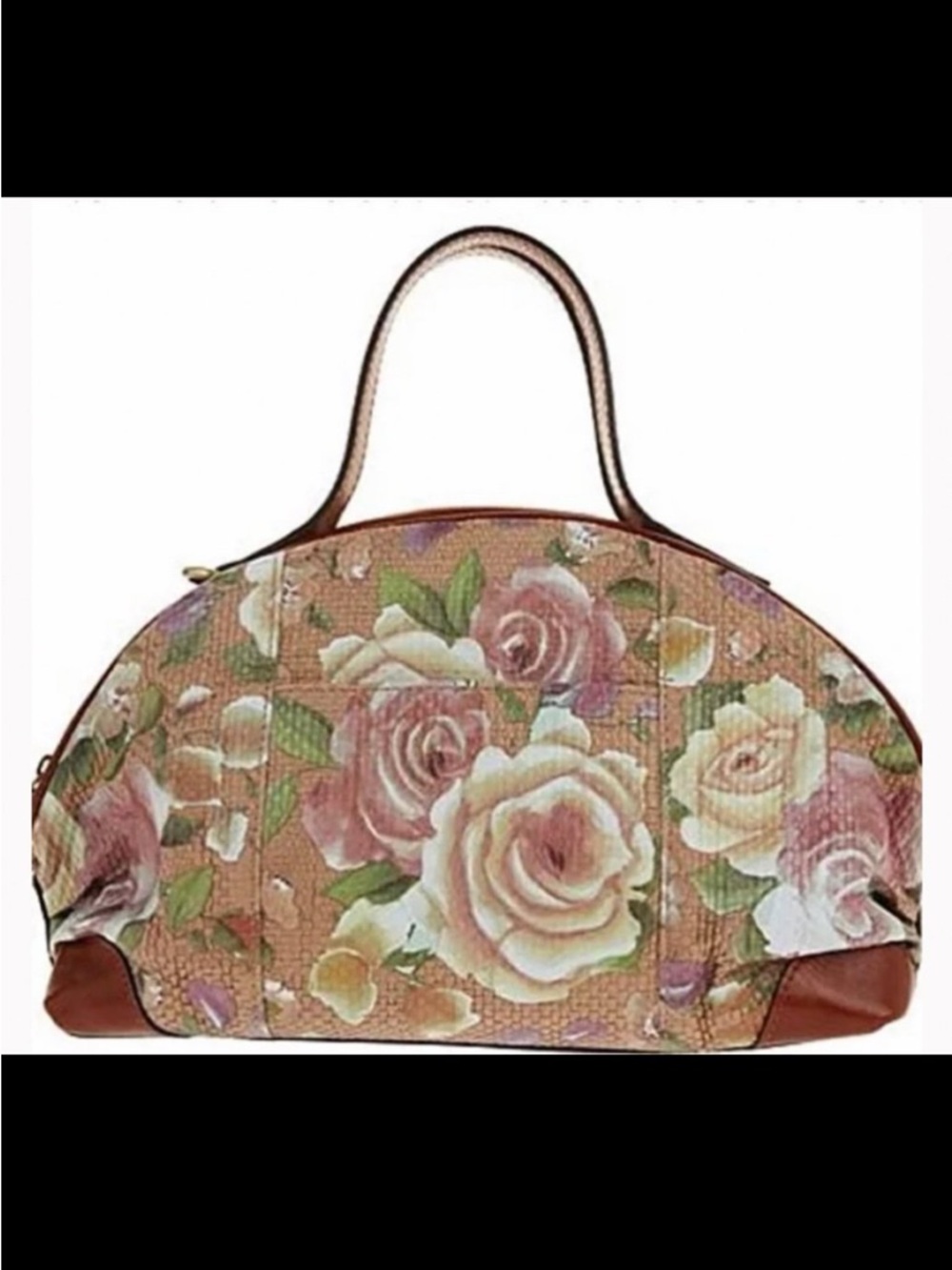 Patricia Nash Pink Floral Purse - Picture 3 of 5